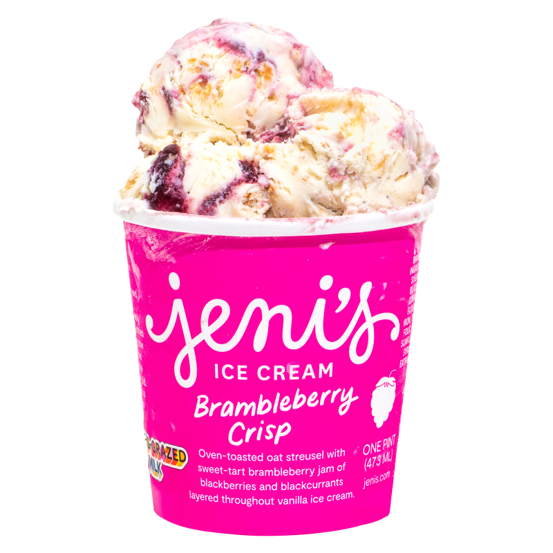 Jeni's Brambleberry Crisp Ice Cream Pint