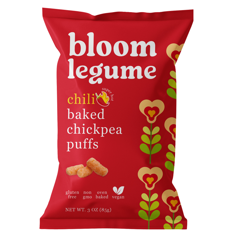 Bloom Legume Chili Baked Chickpea Puffs 3oz