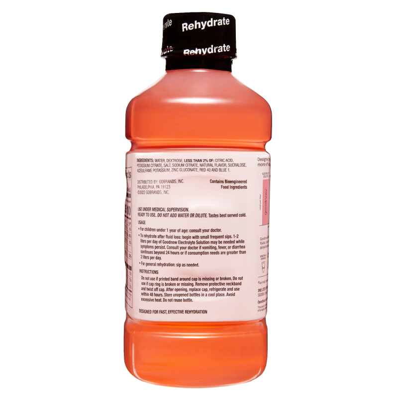 Goodnow Electrolyte Solution Strawberry 1L