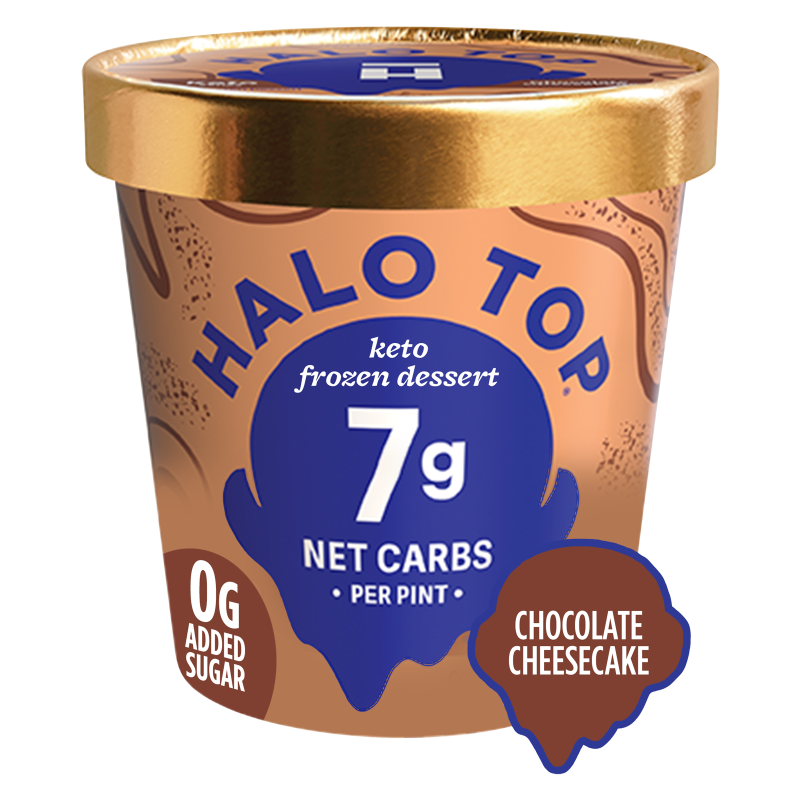 Halo Top Keto Chocolate Cheesecake Ice Cream Pint