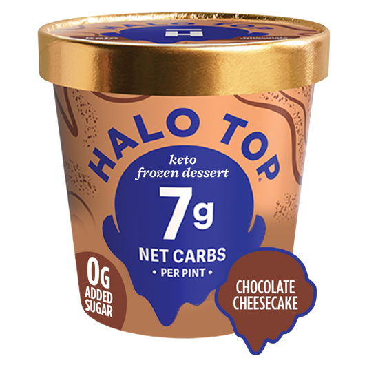 Halo Top Keto Chocolate Cheesecake Ice Cream Pint