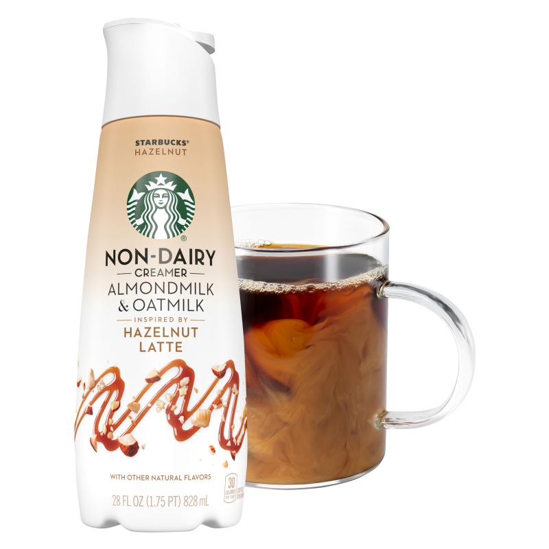 Starbucks Hazelnut Oat Milk Creamer 28oz Btl