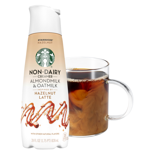 Starbucks Hazelnut Oat Milk Creamer 28oz Btl