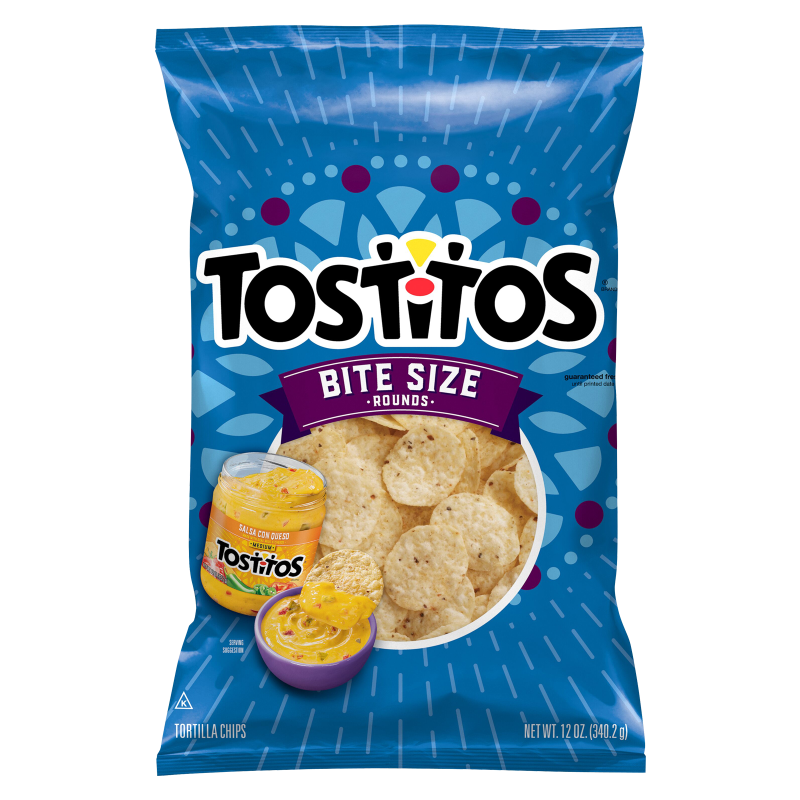 Tostitos Bite Size Rounds Corn Tortilla Chips 12oz