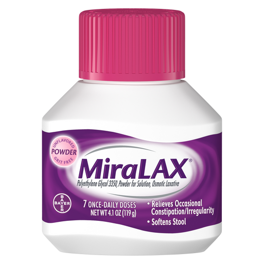 MiraLAX Laxative Powder 7 Doses 4oz