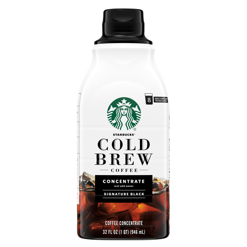 Starbucks Cold Brew Concentrate Signature Black 32oz