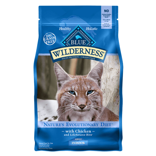 Blue Buffalo Wilderness Chicken Blend Indoor Dry Cat Food 5lb