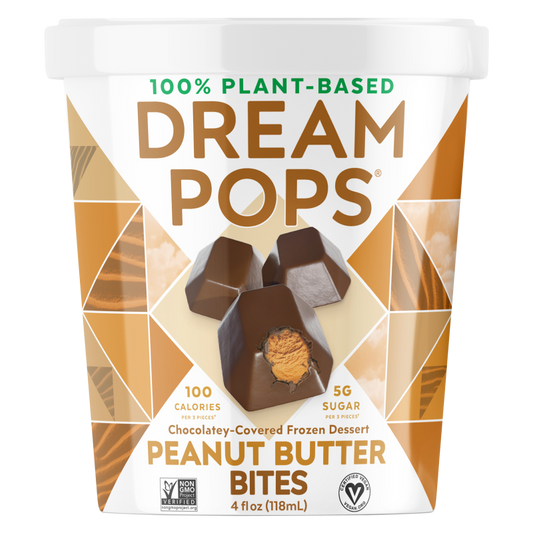 Dream Pops Peanut Butter Dream Non-Dairy Bites 4oz