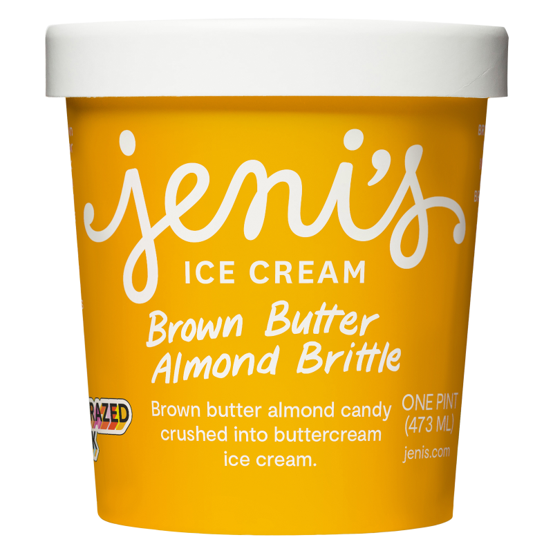 Jeni's Brown Butter Almond Brittle Ice Cream Pint