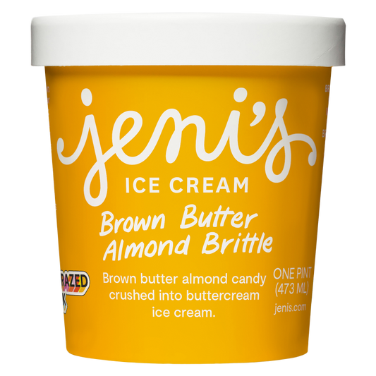 Jeni's Brown Butter Almond Brittle Ice Cream Pint