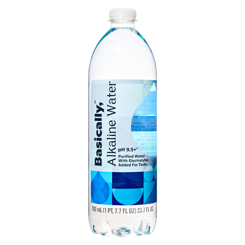 Basically, 700mL Alkaline Water with Electrolytes