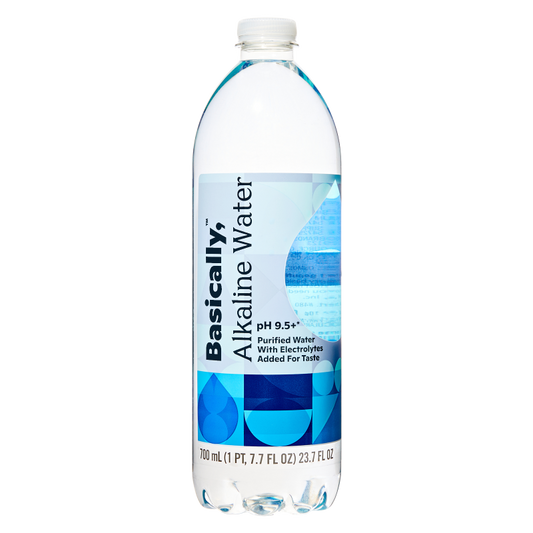 Basically, 700mL Alkaline Water with Electrolytes