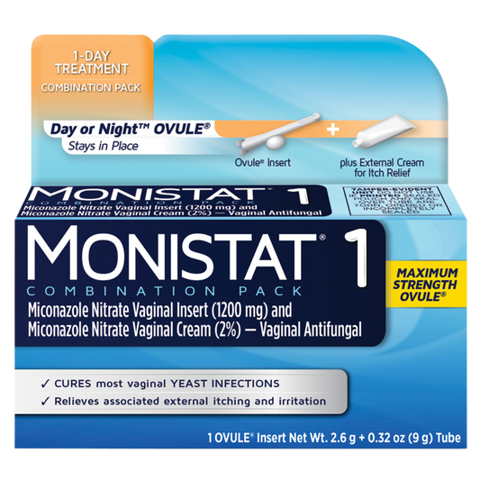 Monistat 1-Day Cure & Itch Yeast Infection Treatment