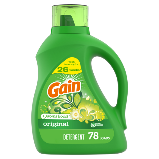 Gain Liquid Laundry Detergent Original Scent 113oz