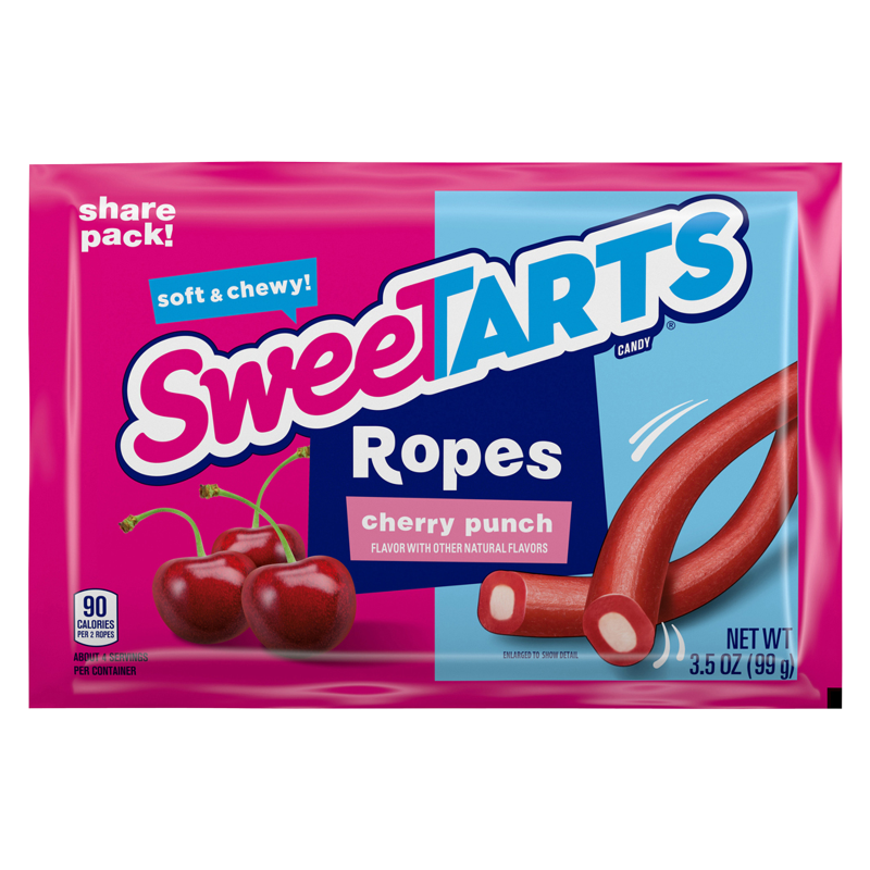 SweeTARTS Cherry Punch Ropes 3.5oz