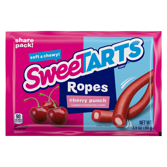 SweeTARTS Cherry Punch Ropes 3.5oz