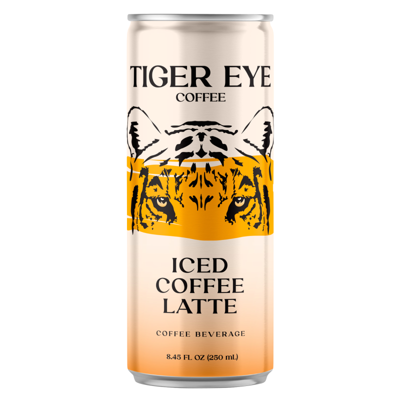 Tiger Eye Iced Coffee Latte 8.5oz