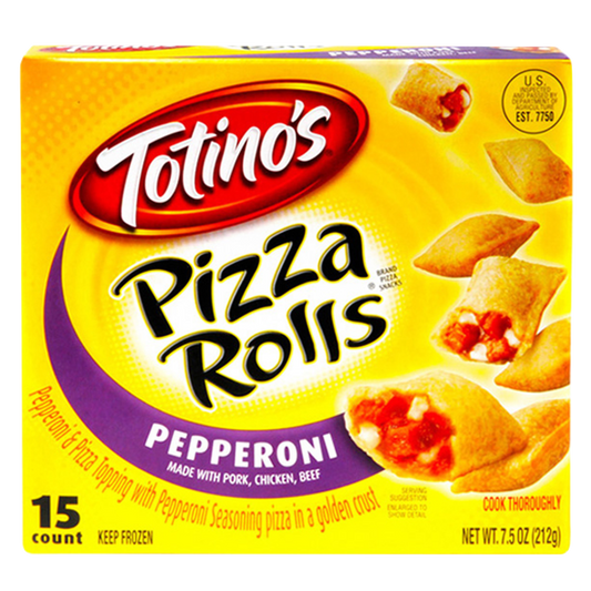 Totino's Frozen Pepperoni Pizza Rolls 15ct 7.5oz