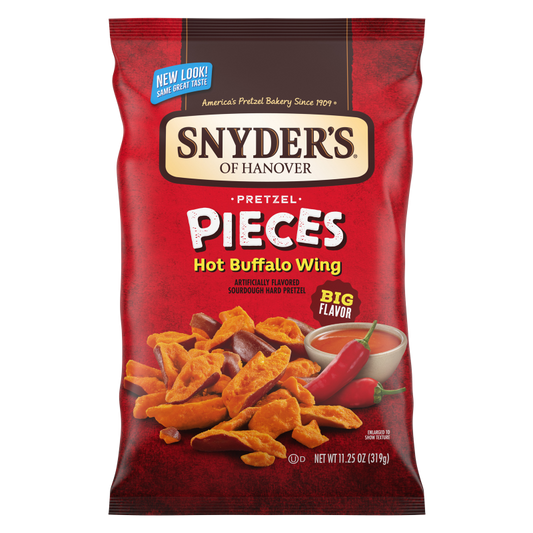 Snyder's Hot Buffalo Wing Pretzel Pieces 11.25oz