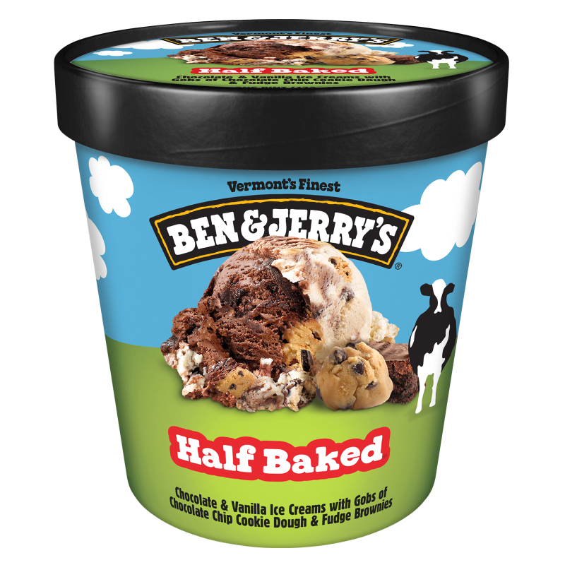 Half Baked Ice Cream Pint