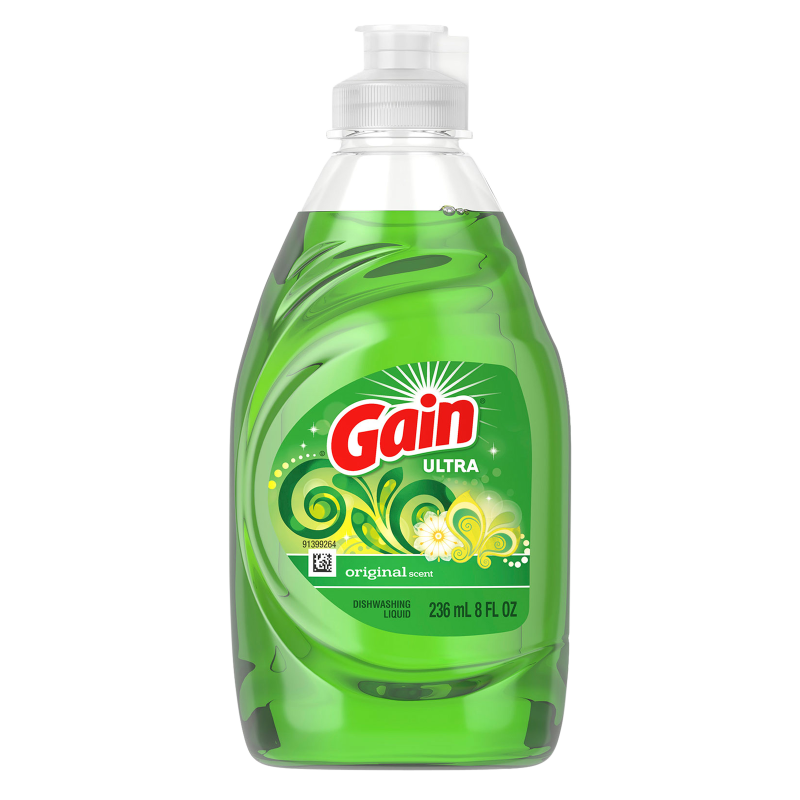 Gain Ultra Original Liquid Dish Soap 8oz