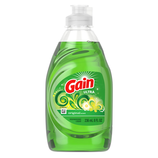 Gain Ultra Original Liquid Dish Soap 8oz