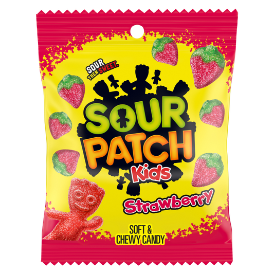 Sour Patch Kids Strawberry Soft & Chewy Candy 5oz