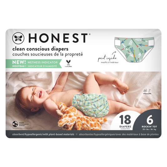 The Honest Company Diapers Size 6 This Way, That Way 18ct