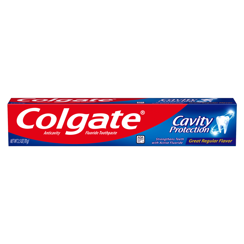 Colgate Cavity Protection Regular Flavor Toothpaste 6oz 3ct