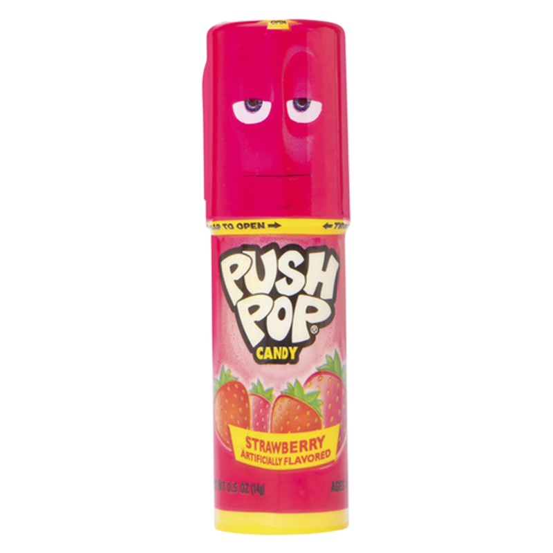 Push Pop Assorted Candy 1ct