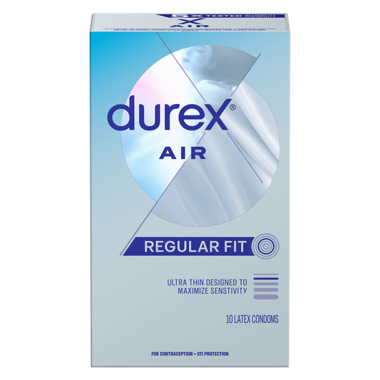 Durex Air Extra Thin Regular Fit Condoms 10 Ct