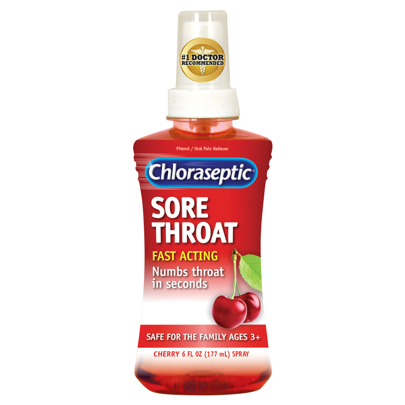 Chloraseptic Sore Throat Spray Cherry 6oz