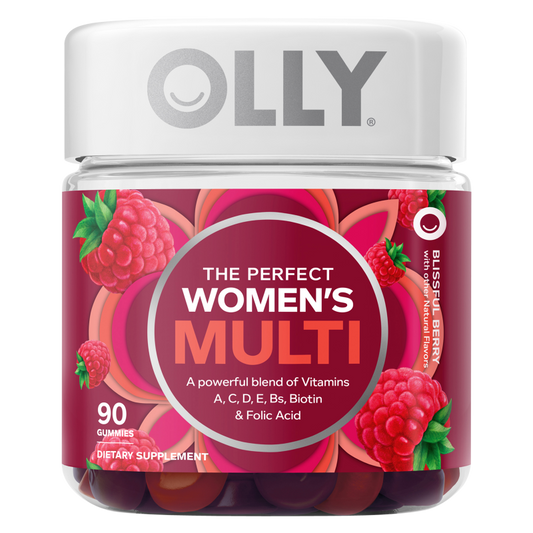 OLLY Women's Multivitamin Blissful Berry 90ct