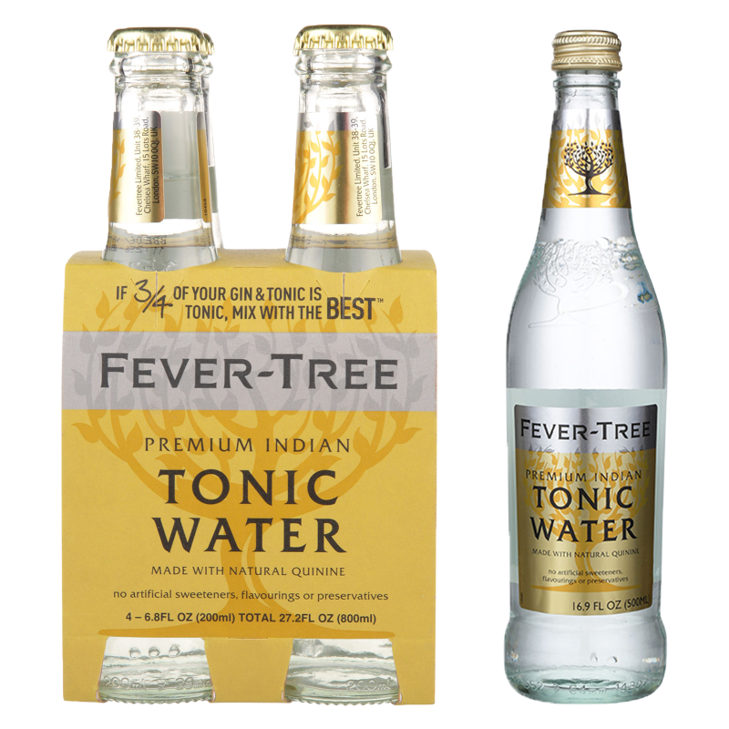 Fever Tree Premium Indian Tonic Water 4pk 200ml Btl – Gopuff Partnerships