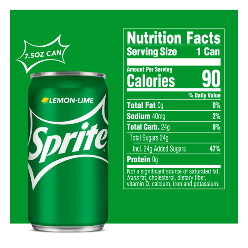 Sprite 10pk 7.5oz