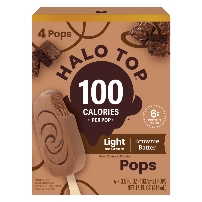 Halo Top Pops Brownie Batter 4ct