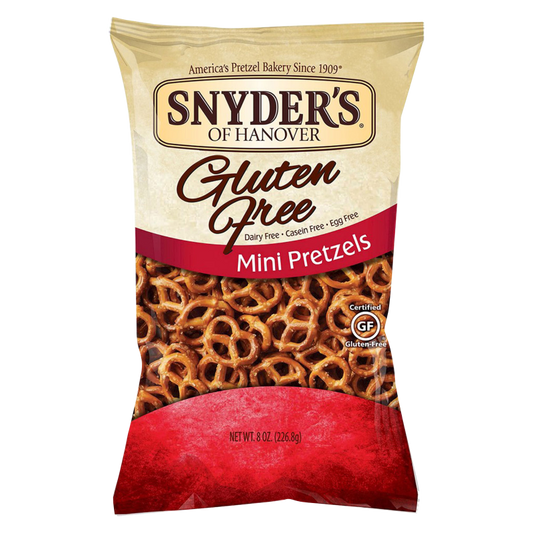 Snyder's Gluten Free Mini Pretzels 8oz