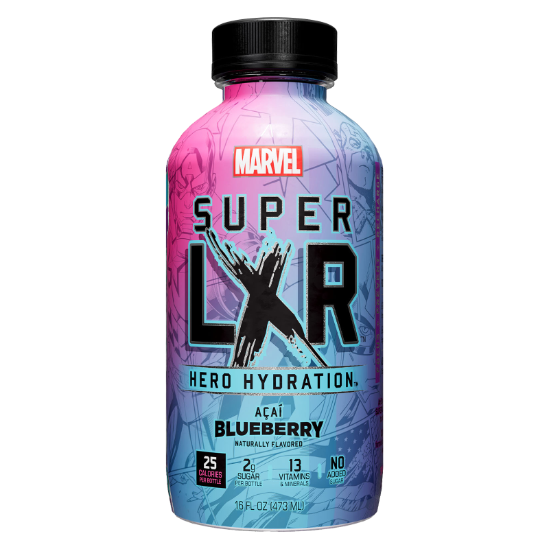 Super LXR Hero Hydration Acai Blueberry 16oz