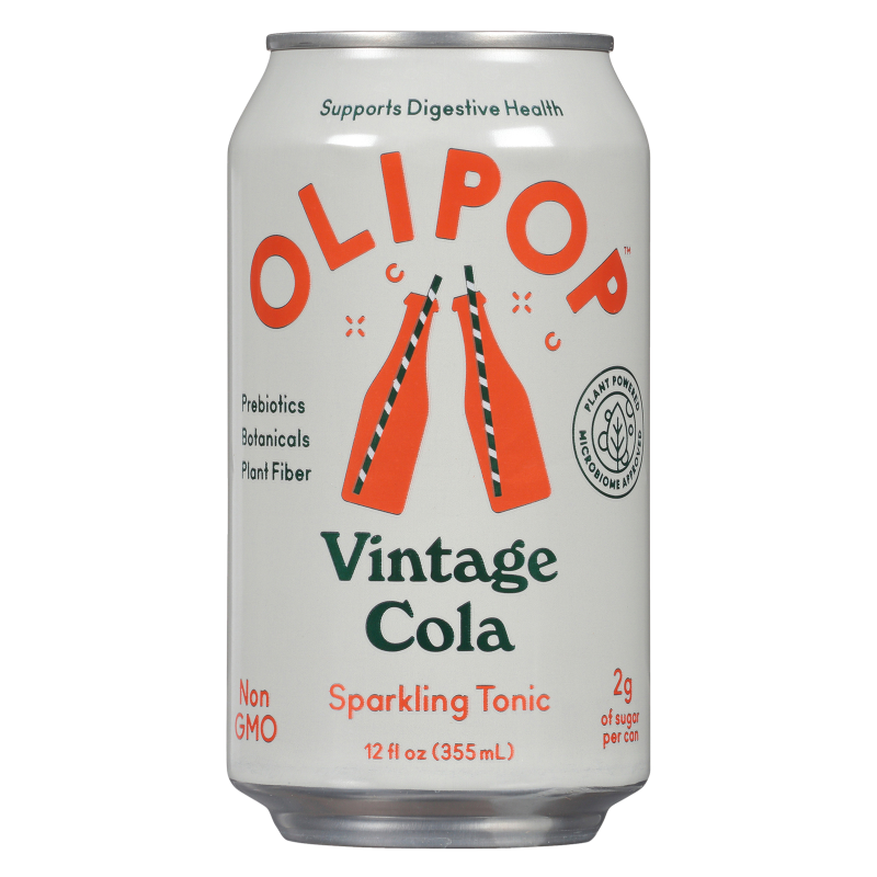 OLIPOP Vintage Cola 12oz Can