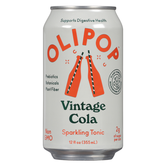 OLIPOP Vintage Cola 12oz Can