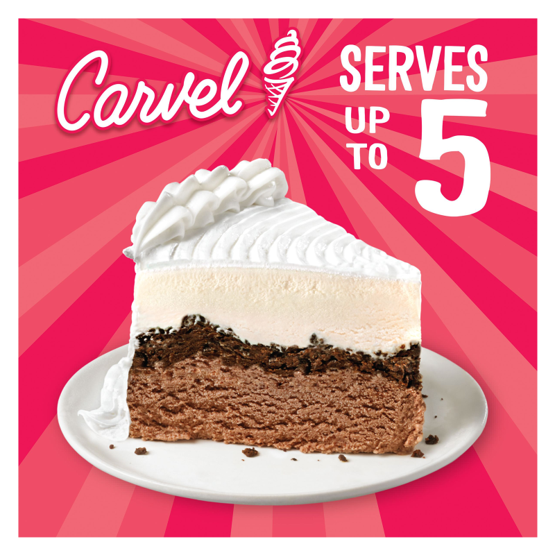 Carvel Ice Cream Cake Chocolate and Vanilla Ice Cream (Serves 5)