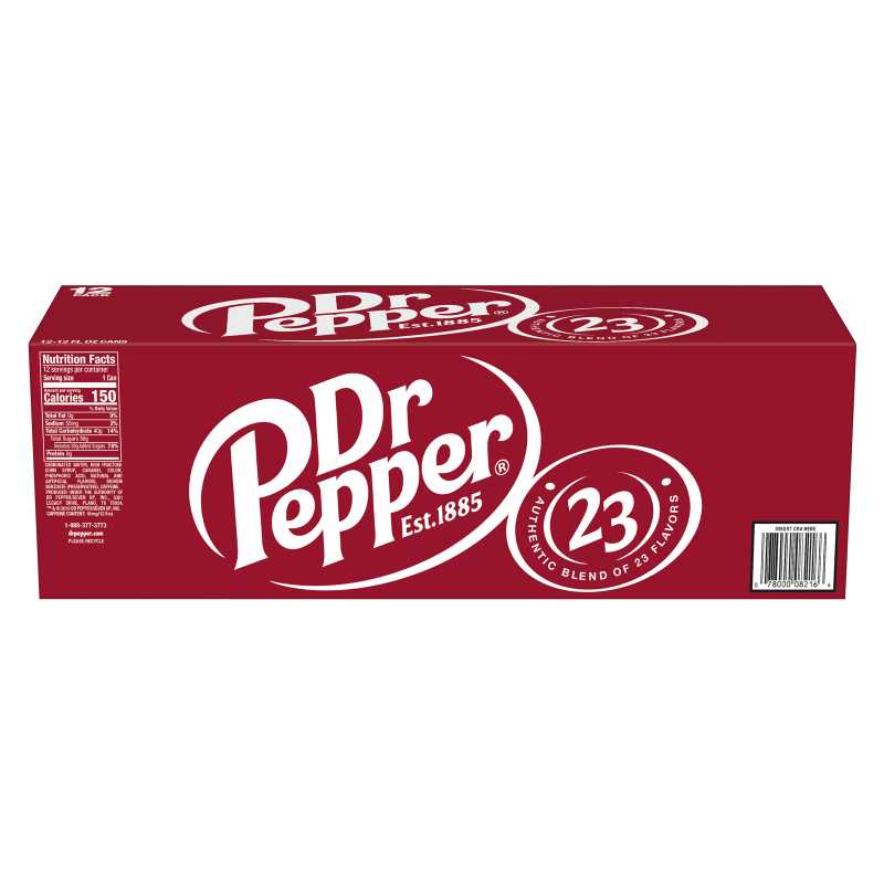 Dr Pepper 12pk 12oz Can