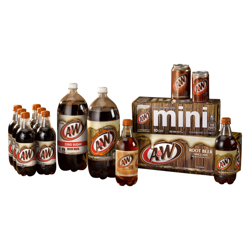 A&W Root Beer 20oz Btl