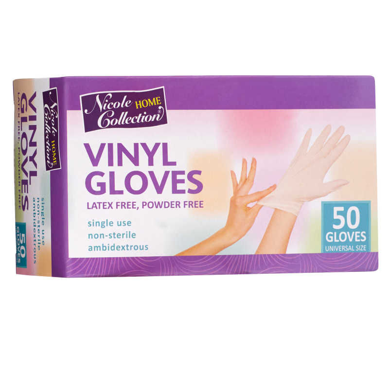 Single Use Vinyl Gloves 50ct