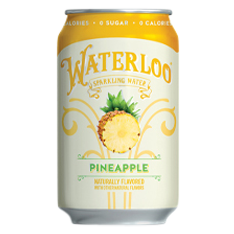 Waterloo Sparkling Pineapple Water 12pk 12oz Can