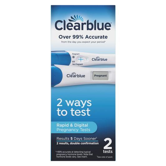 Clearblue Pregnancy Test Combo Pack 2ct