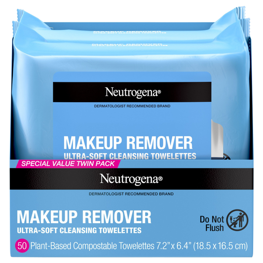 Neutrogena Makeup Remover Cleansing Towelettes 25ct 2pk