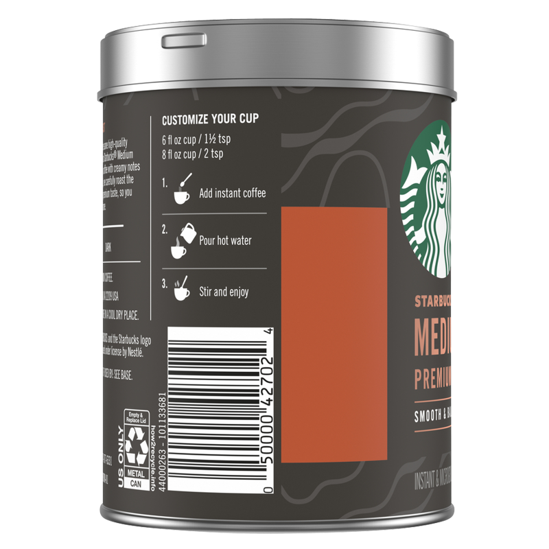 Starbucks Premium Instant Medium Roast 3.17oz