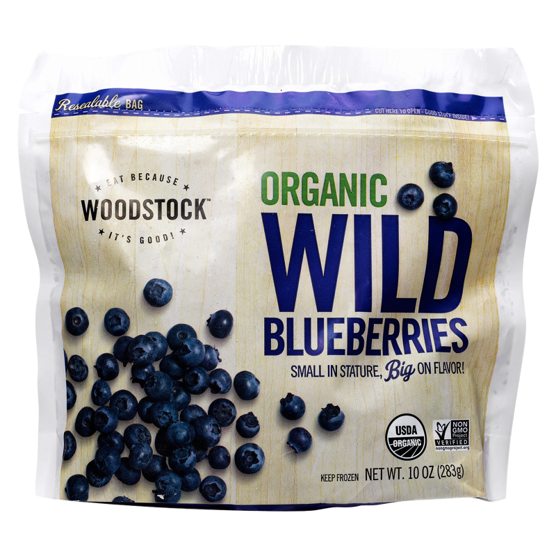 Woodstock Organic Frozen Blueberries 10oz