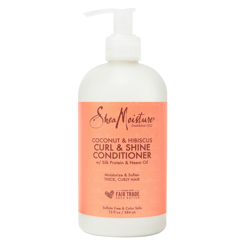 SheaMoisture Curl & Shine Conditioner Coconut & Hibiscus 13oz